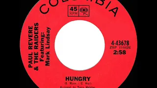 1966 HITS ARCHIVE: Hungry - Paul Revere & The Raiders (mono 45)