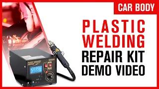 Plastic welding repair kit : demo video