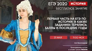 В каких заданиях терялись баллы в последние годы? | История ЕГЭ | Умскул