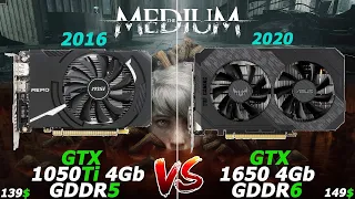 GTX 1650 vs GTX 1050 Ti | Test in 6 Games in 2021