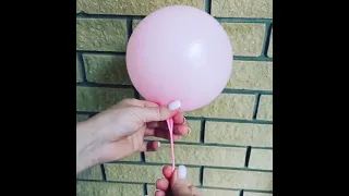 Как завязать шарик