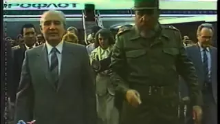Soviet Union visit Cuba (1989) Anthems