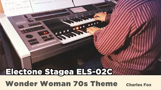 Wonder Woman 70s Theme - Charles Fox [Free Electone Score]