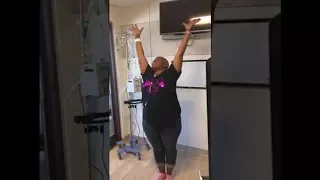 Woman Celebrates Last Chemo Treatment With Emotional Dance