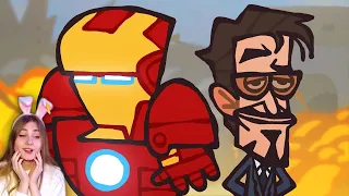 The Ultimate "Iron Man" Recap Cartoon  Cas van de Pol  Реакция