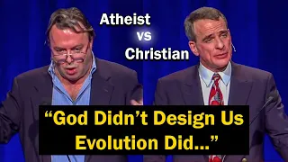 Did Evolution Design Us or Did God? | William Lane Craig Debates Christopher Hitchens