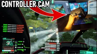 INSANE Helicopter Gameplay with CONTROLLER CAM on Battlefield 2042!