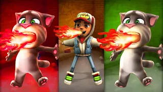 Repeat After Talking Tom Challenge - Talking Tom and Subway Surfers Compilation