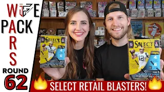 🥊 WIFE PACK WARS ROUND 62 🥊| 2020 Panini Select Football Retail Blaster Boxes! 🔥