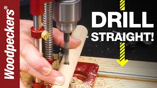 The Best NEW Drill Guide For Woodworking - Auto-Line Drill Guide | Deep Dive