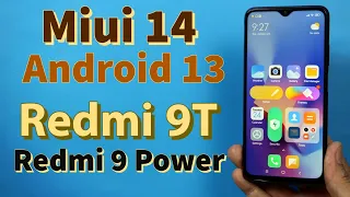 Miui 14 Android 13 On Redmi 9T Redmi 9 Power