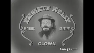 Emmett Kelly Clown: State Farm Car Wash 1961