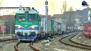 Trafic Feroviar in Oradea Est Triaj/Rail Traffic in Oradea Est Shunting Yard - 29-30 November 2021