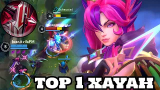 Wild Rift Xayah - Top 1 Xayah Gameplay Rank Season 10