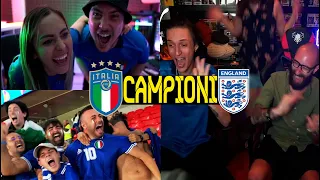 LE MIGLIORI REACTION A ITALIA-INGHILTERRA! // BESTREACTION