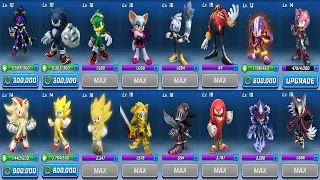 Sonic Forces Speed Battle - Top 16 Characters: Reaper MS, Movie Super Sonic, Rusty Rose, Infinite