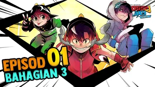 Bhg.3 | EP01 : KEMBALI BERAKSI! - #MotionComic BoBoiBoy Galaxy Musim Ke-2