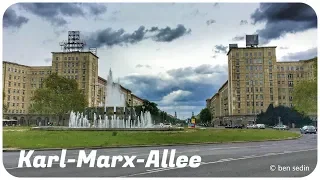 Karl-Marx-Allee - Avenue in Berlin, Germany