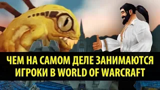 Чем на Самом Деле занимаются игроки в WoW