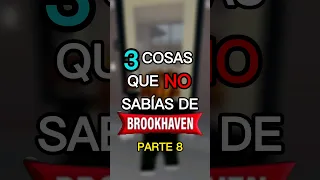 Secretos de brookhaven(Parte 8)🤓☝️ #shorts #roblox