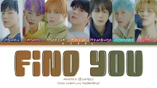 Find You - MONSTA X (몬스타엑스) [Color Coded Lyrics Han|Rom|Eng]