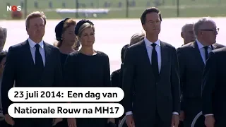 MH17:  Terugblik op een dag van nationale rouw