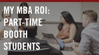 My MBA ROI: Part-Time Booth Students