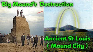 The Ancient Mound City of St Louis, Missouri / An Indigenous Metropolis Destroyed / Big Mound Lost