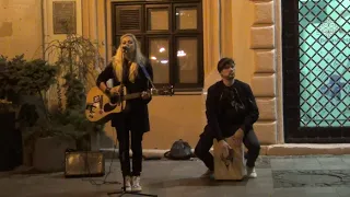 Nirvana - Smells Like Teen Spirit. Performed by street musicians