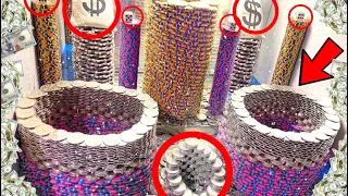 🤬WE ALMOST WENT BANKRUPT! $500,000,000.00 BUY IN, 5 QUARTER CHALLENGE, HIGH LIMIT COIN PUSHER!