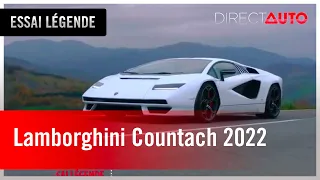 Essai légende - Lamborghini Countach 2022 : le taureau hybride !