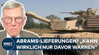 UKRAINE-KRIEG: Panzerlieferungen? "Der Abrams ist ein guter Panzer, ABER..." – Ex-General Egon Ramms