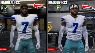 Madden 23 vs Madden 22 Side By Side! WOW...