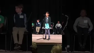 Irene’s Elementary spelling bee champion word ‘supposedly’ on Dec. 17th 2018