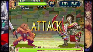 Capcom Fighting Collection (XBS) | Red Earth Leo Playthrough (03/07/2023)