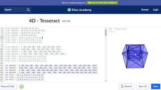 4D Tesseract!