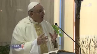 Omelia di Papa Francesco a Santa Marta del 20 aprile 2015 - Versione estesa