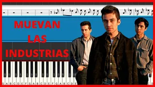 Los Prisioneros - Muevan Las Industrias | Piano Tutorial | Midi