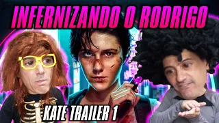 A KATE É MUITO DOIDA Reação ao Trailer 1 -  Irmãos Piologo Filmes - Netflix