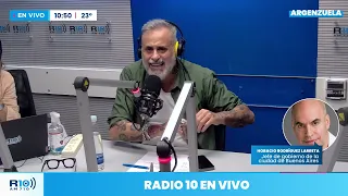 #Argenzuela - Horacio Rodríguez Larreta con Jorge Rial