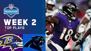 Ravens Top Plays vs. Carolina Panthers | Preseason Week 2