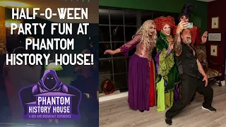 Phantom History House Half-o-ween Party 2023 Tampa Bay Sanderson Sisters