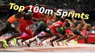Top 5 100m Sprints in Running History #1