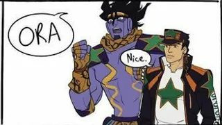 Summon Star Platinum (Full JOJO comic dub)