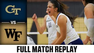 Georgia Tech vs. Wake Forest Full Match Replay | 2023 ACC Volleyball