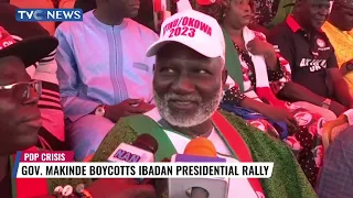 Gov Makinde Boycotts Ibadan Presidential Rally