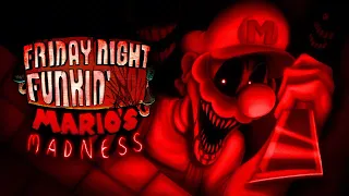 Friday Night Funkin' Vs Mario Madness V2 - Overdue