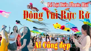 ĐÔNG VUI RỰC RỠ Lễ Hội THẢ DIỀU ở Thị Trấn PHƯỚC HẢI | Bà Rịa Vũng Tàu | Ai Cũng Ăn Mặc Đẹp.