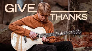 Give Thanks - Don Moen - Fingerstyle Guitar Cover (With Tabs)