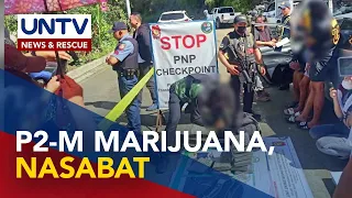 3 turista, arestado; halos P2-M halaga ng hinihinalang marijuana, nasabat sa Mt. Province